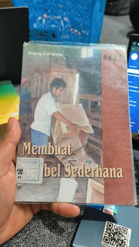 Image of MEMBUAT MEUBEL SEDERHANA